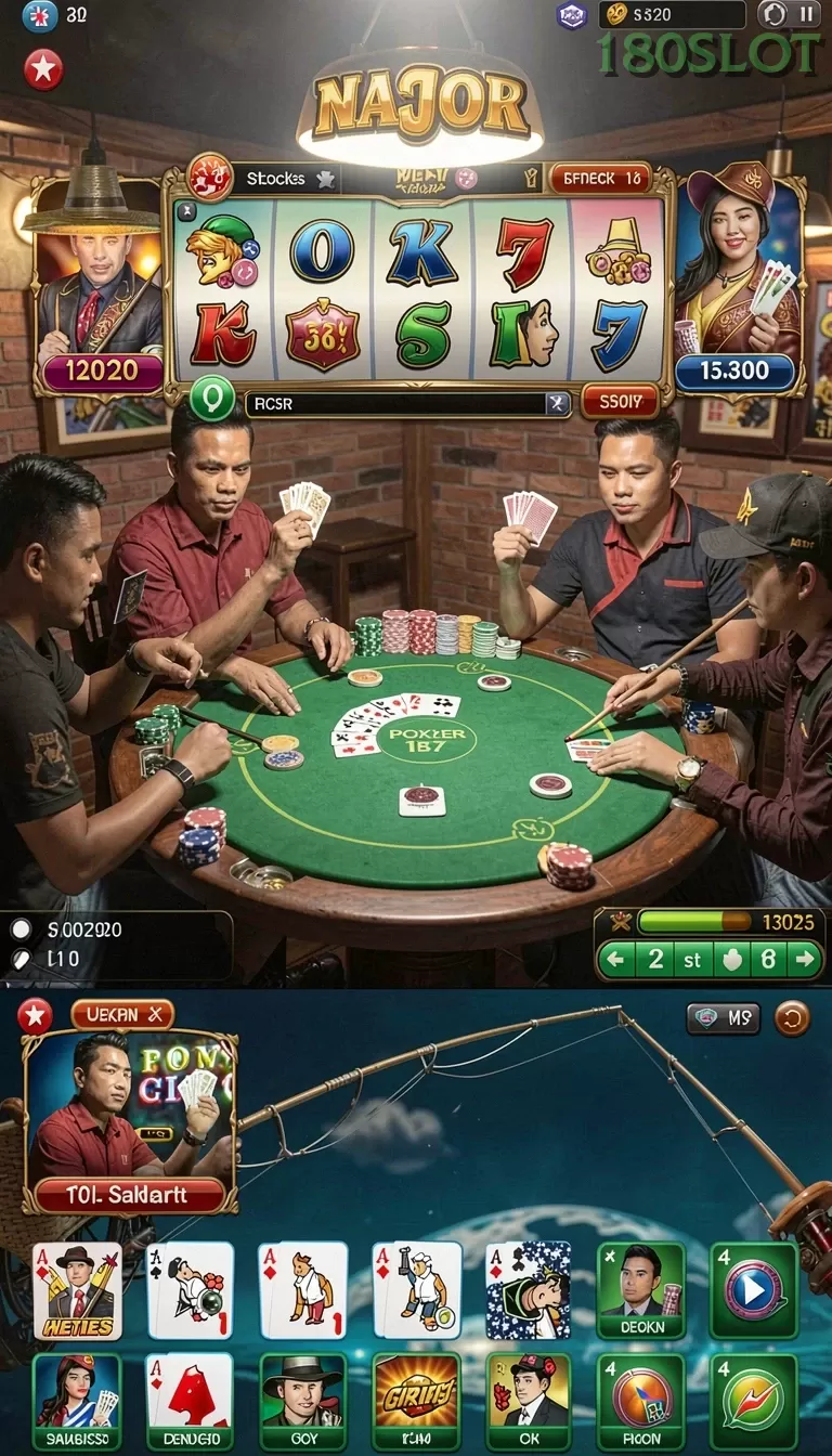 Cuplikan layar 33LGAMES — halaman utama